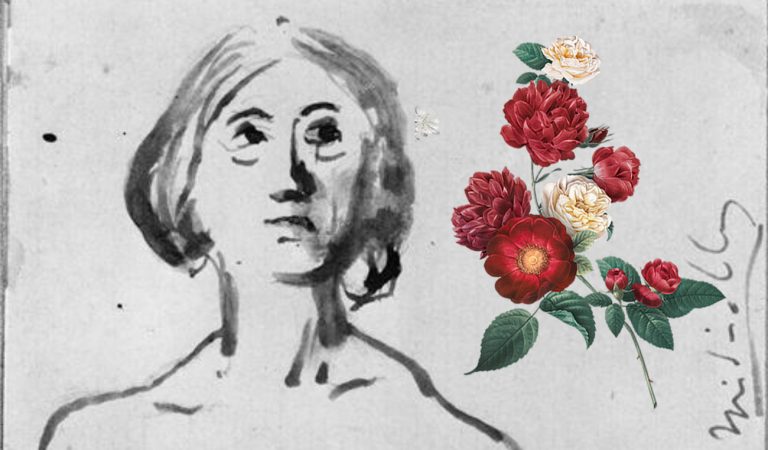 Miseria Victor Hugo drawing of Louise Michel 1871 Paris Commune