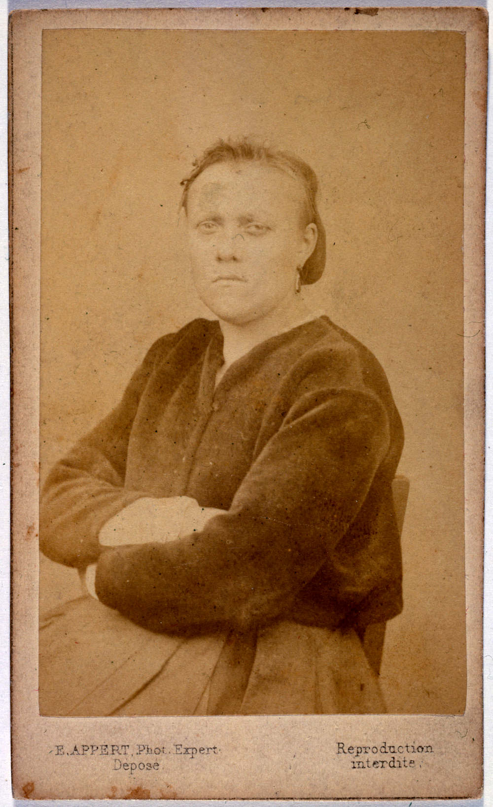 Paris Commune 1871 pétroleuse petrol girl Eulalie Papavoine Appert portrait