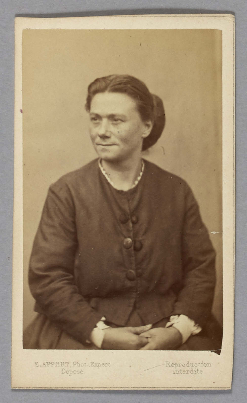 Paris Commune 1871 pétroleuse petrol girl Joséphine Marchais Appert portrait