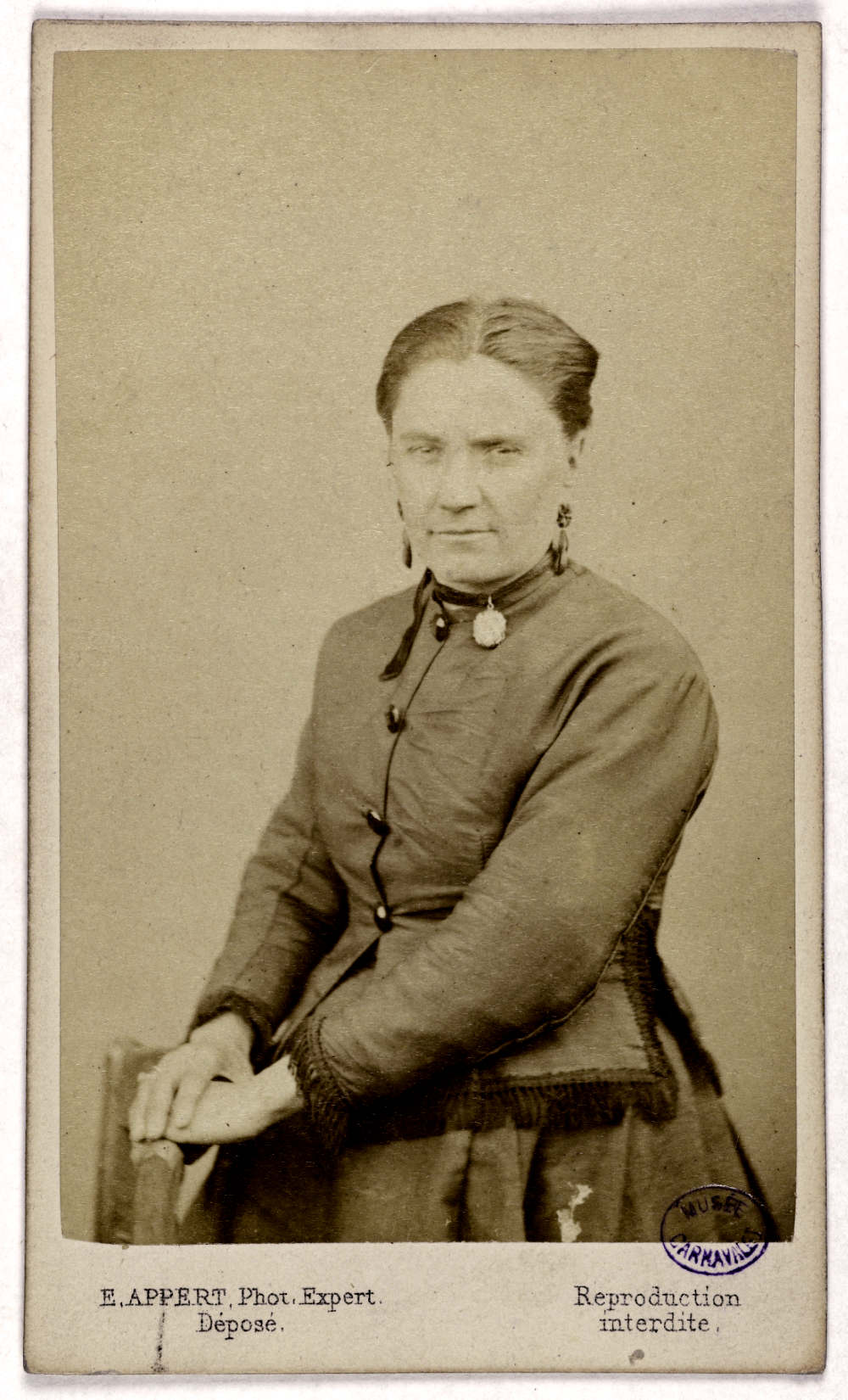 Paris Commune 1871 pétroleuse petrol girls Marie Saint-Blancard Appert portrait