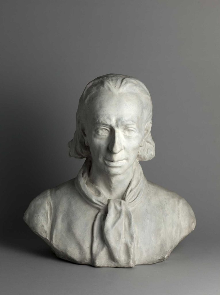 Sculpture of Louise Michel by Emile Derre