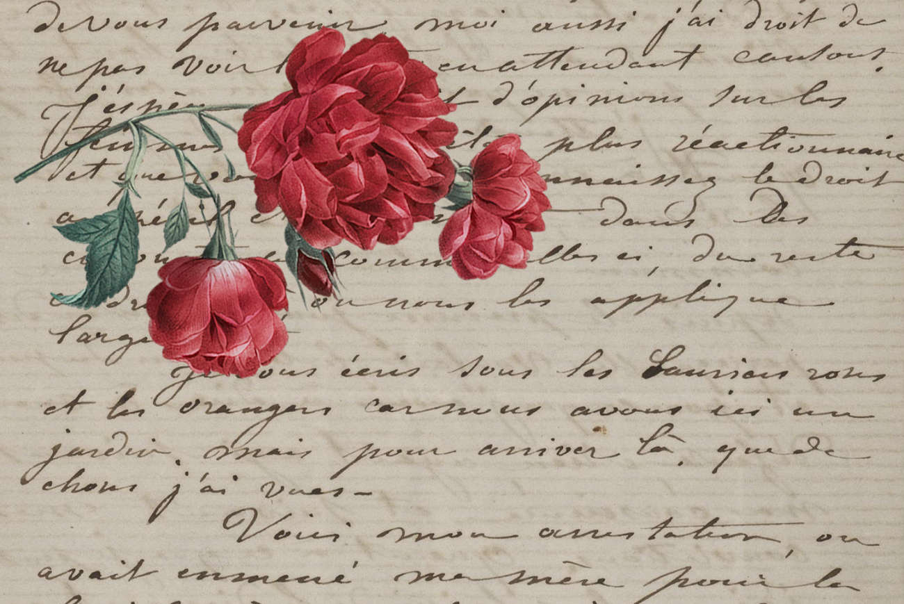Letters from Louise Marie to Theophile Ferre header