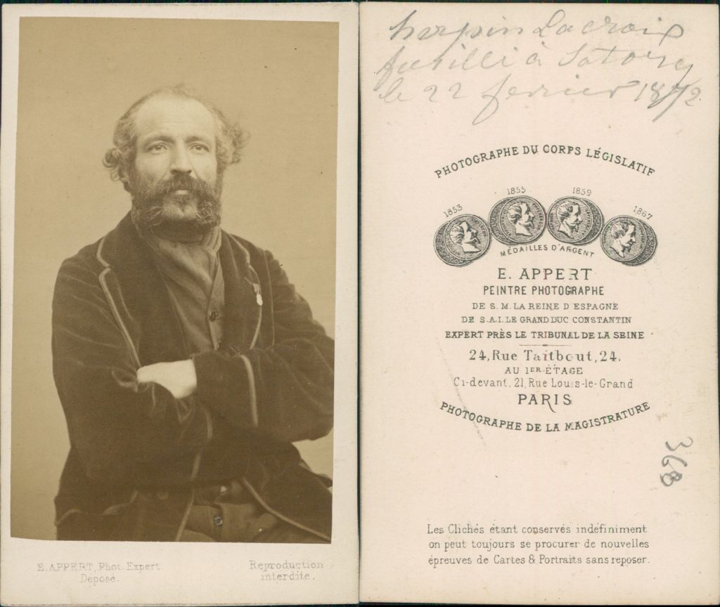 Herpin La Croix, Member of the Commune Herpin La Croix, Member of the Commune - Paris Commune 1871 - Collodion portrait by Appert