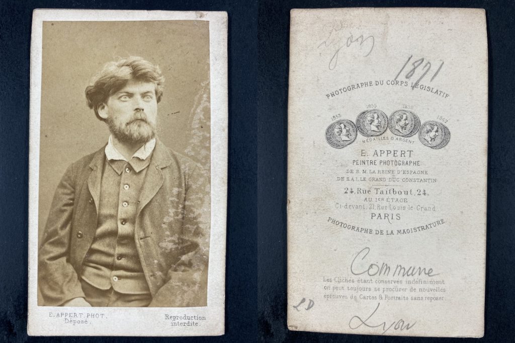 Achille Napoléon Lyon, communard Paris Commune 1871 b Achille Napoléon Lyon, communard Paris Commune 1871 b