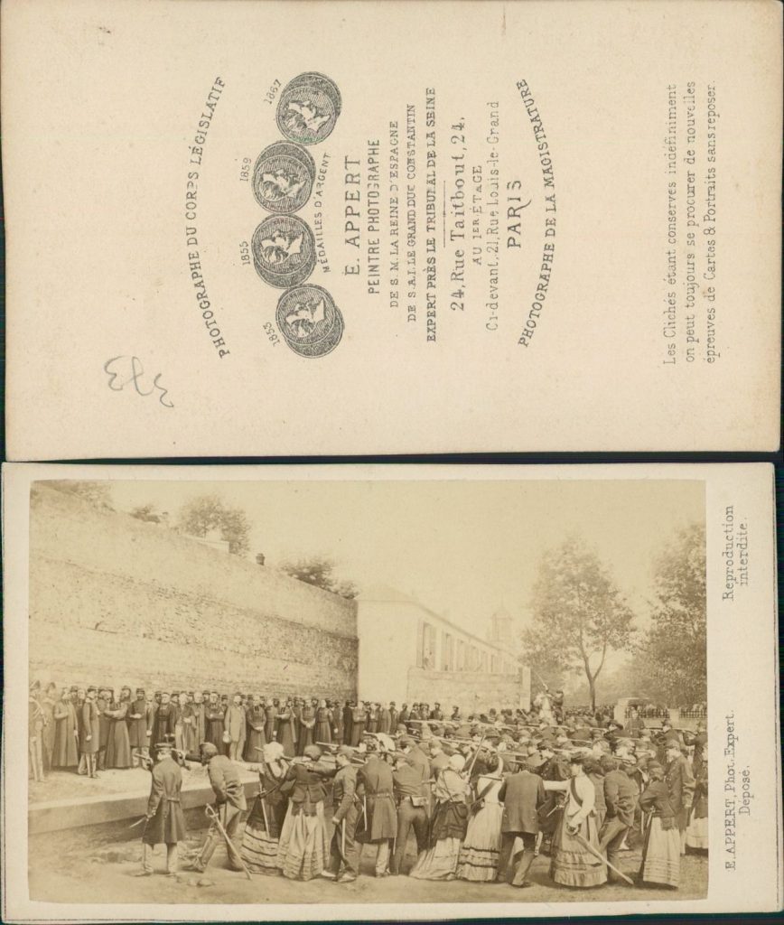 Appert assassination photomontage Paris Commune 1871 Appert assassination photomontage Paris Commune 1871