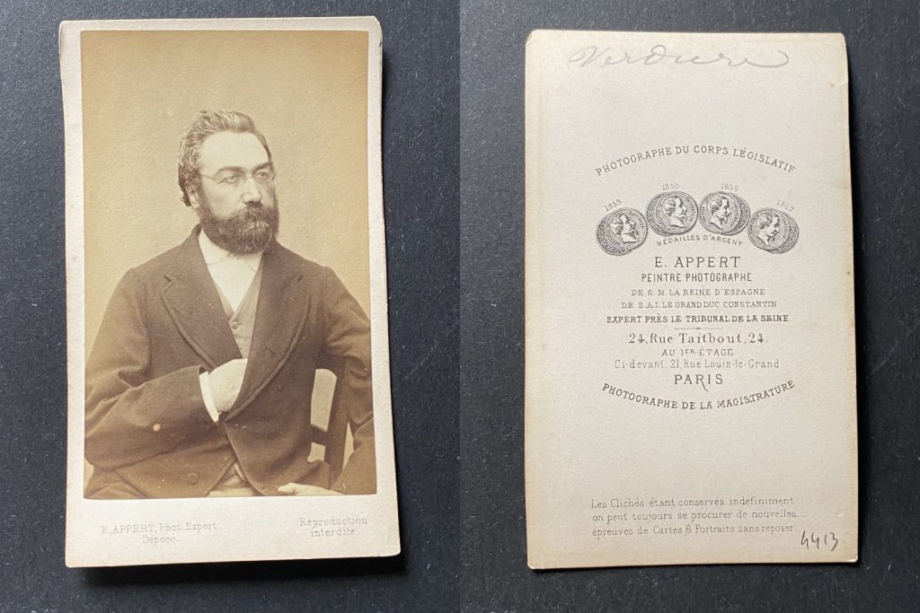 Augustin Verdure, Communard, Commune de Paris, 1870 Augustin Verdure, Communard, Commune de Paris, 1870