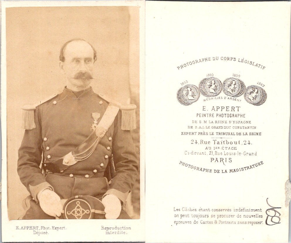Colonel de Guibert Paris Commune 1871 Colonel de Guibert Paris Commune 1871