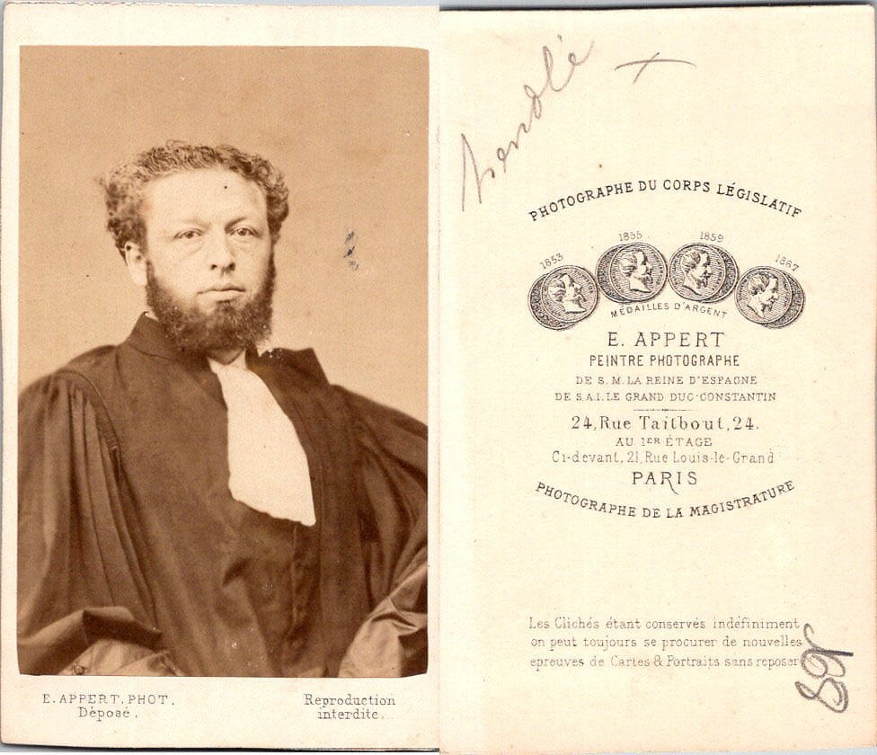 Sandrique Paul Jules, défenseur de membres de la Commune Paris Commune 187 Sandrique Paul Jules, défenseur de membres de la Commune Paris Commune 187