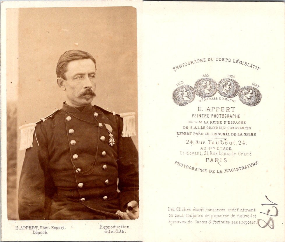 Sinart, Militaire Paris Commune 1871 Sinart, Militaire Paris Commune 1871