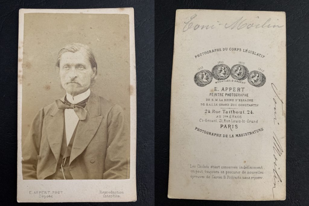 Tony Moilin, communard Paris Commune 1871 Tony Moilin, communard Paris Commune 1871