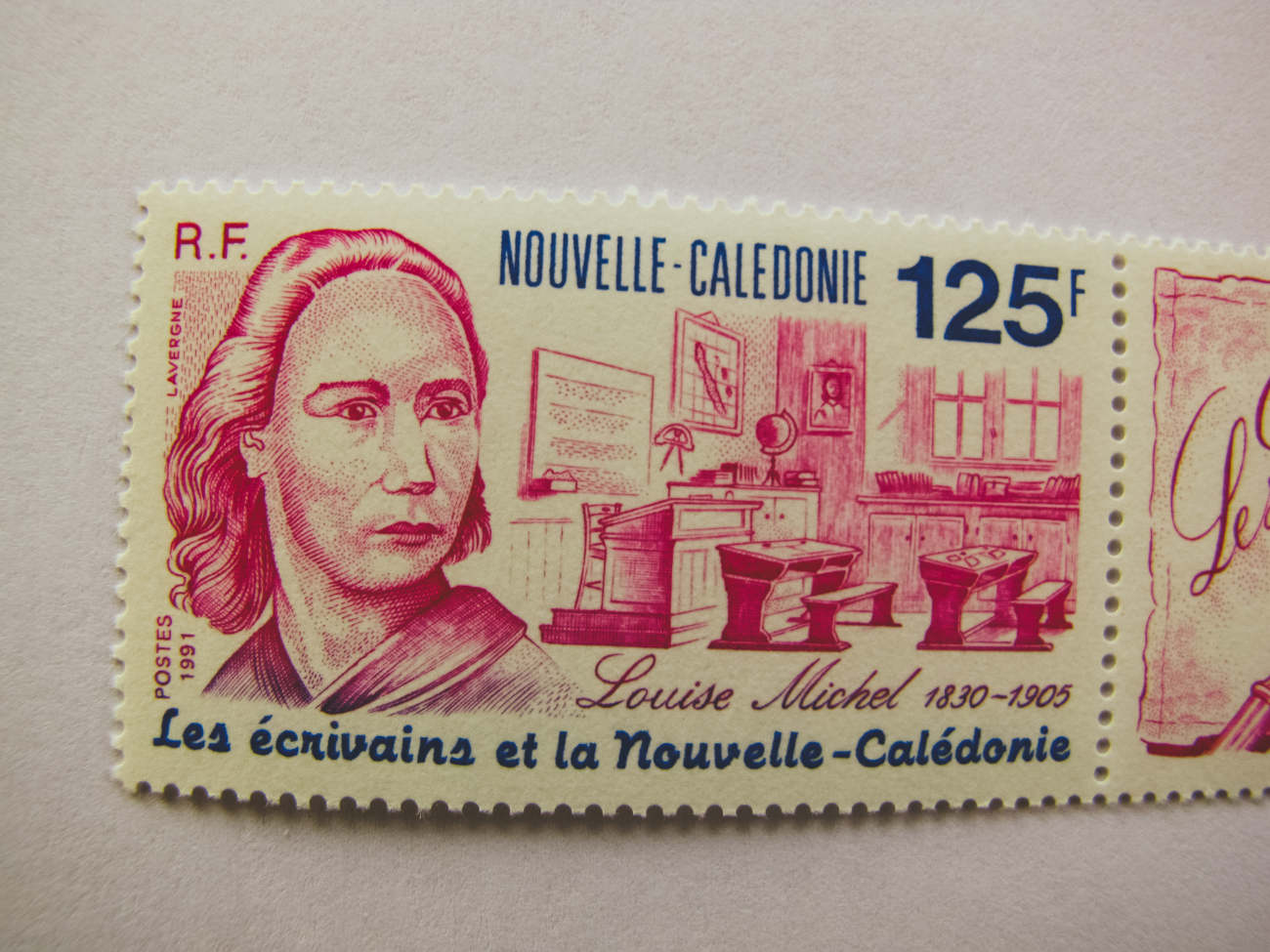 Louise Michel stamp 1