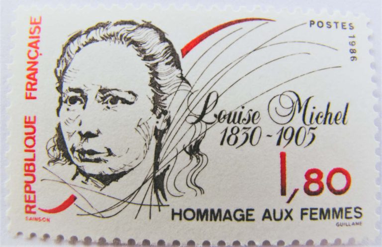 Louise Michel stamp 2
