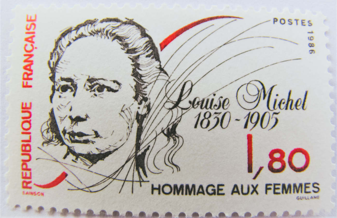 Louise Michel stamp 2