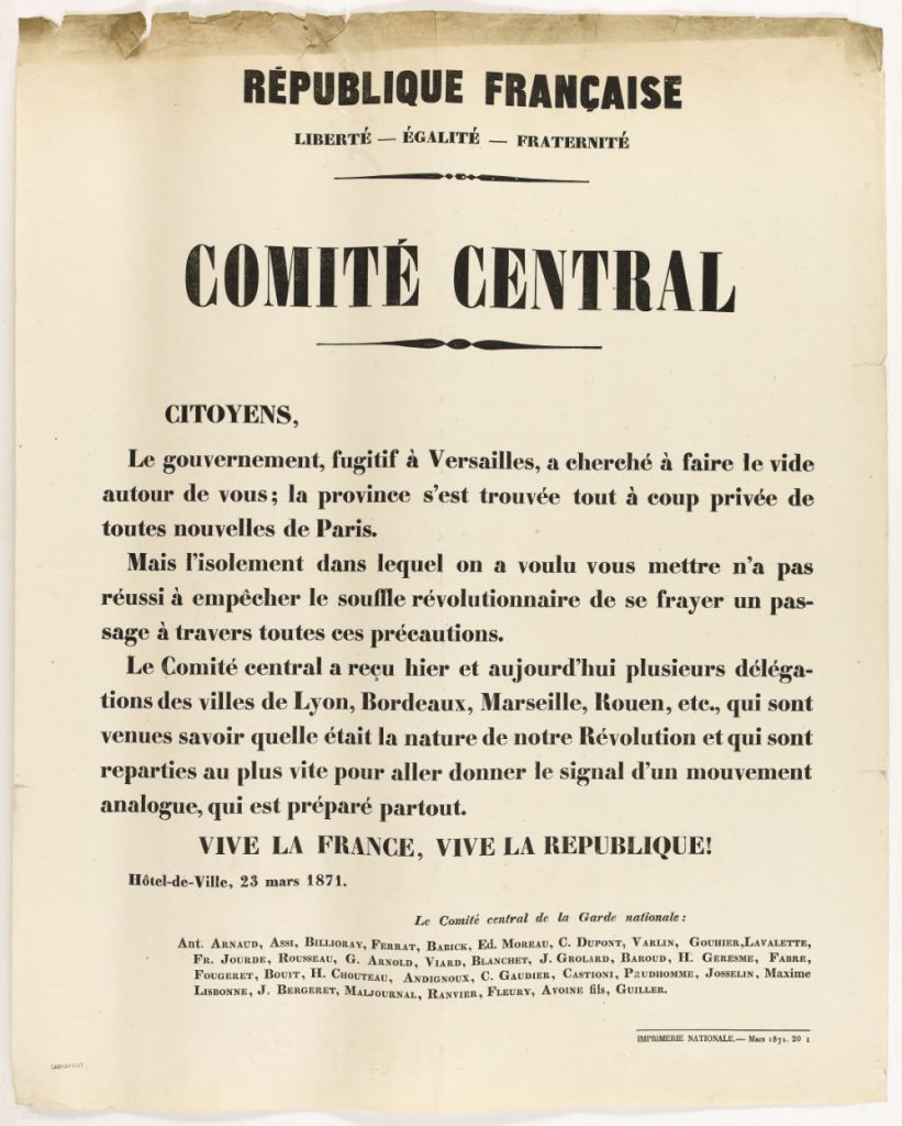 Declaration of 23 March 1871