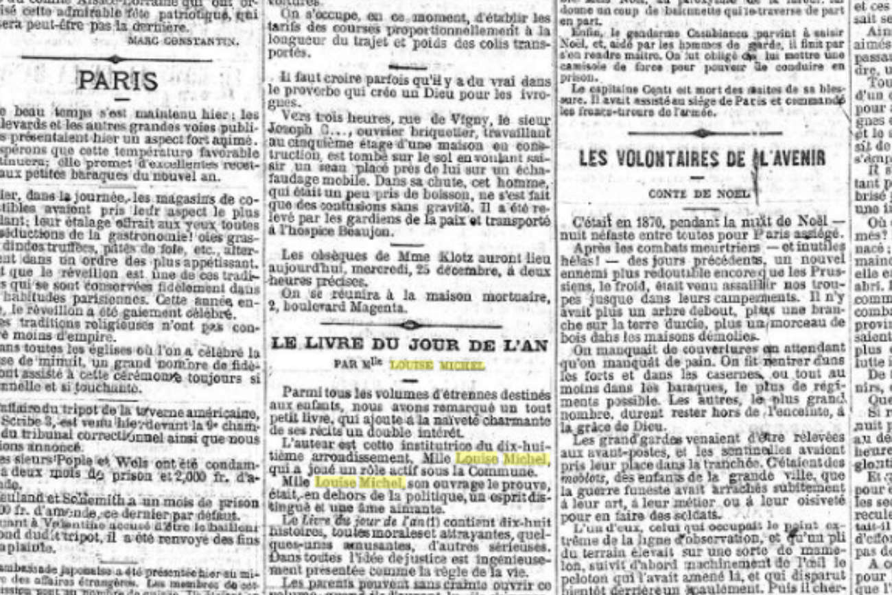 Le Livre du Jour de l'an 26 Dec 1872 header