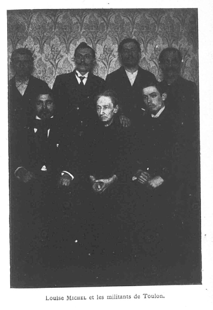 Louise Michel and the militants of Toulon