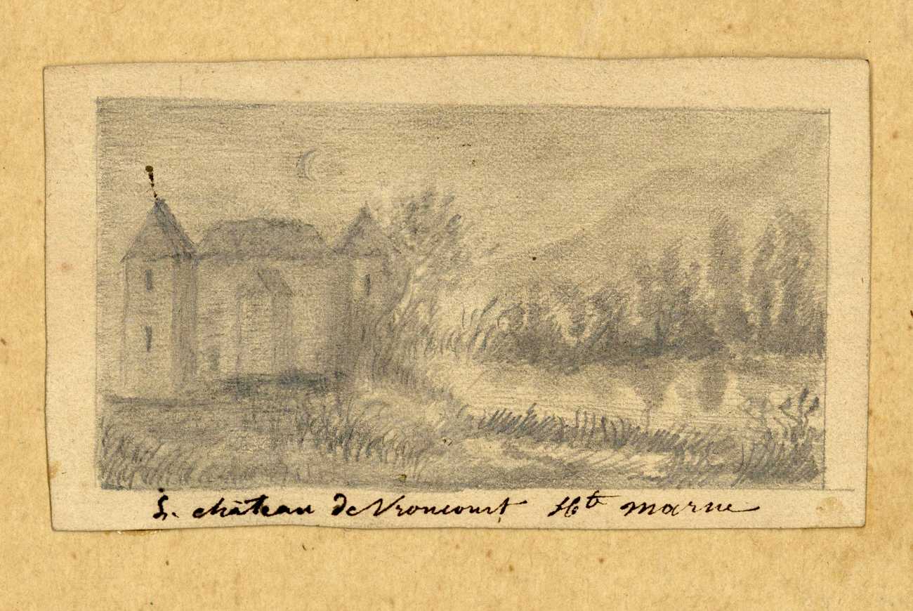 Louise Michel drawing of Vroncourt